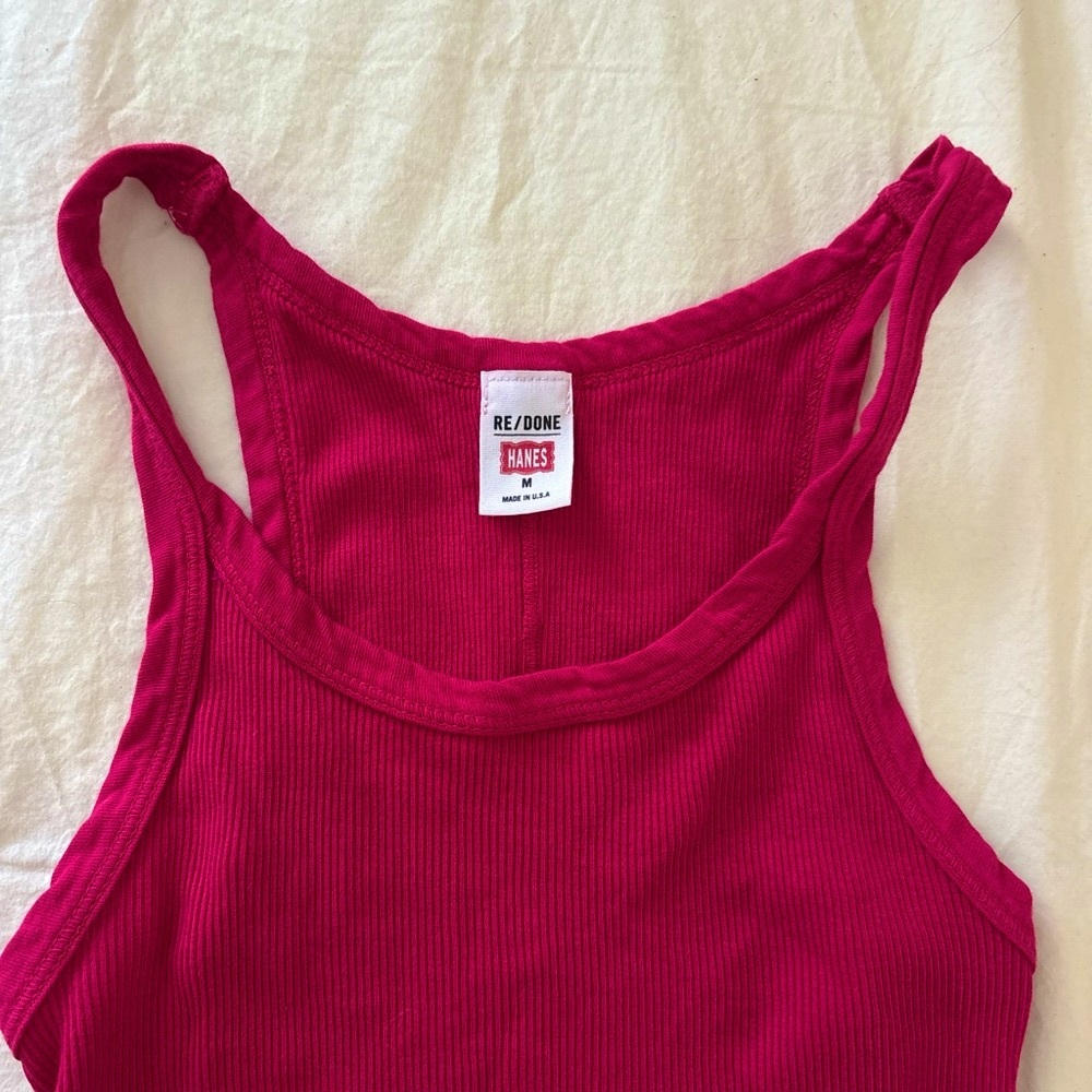 RE/DONE x Hanes tank top